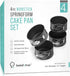 4-Inch Springform Cake Pan Set - Pack Of 4 4.5in Round Steel Baking Pans, Small Spring Form Nonstick Tin With Leakproof Removable Metal Bottom For Four Inch Smash Cake, Individual Pie, Mini Cheesecake