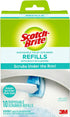 Scotch-Brite Disposable Toilet Scrubber Refills, Removes Rust & Hard Water Stains, 10 Disposable Refills