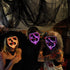 MELLIFUL Huge Halloween Creepy Cloth with 12 PCS Bats Spooky Hanging Scary Gauze Fabric Black 315 x 79 Inch Window Cover Gauze Halloween Decorations for Party Home Wall Yard Outdoor Doorway