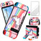 oqpa for Nintendo Switch Skin Cute Kawaii Cartoon Character Design Sticker, Funny Fun Fashion Cool Switch Game Skins for Girls Boys Kids Stickers+Tempered Glass Film for Nintendo Switch Pink Unicorn