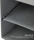 Sorbus Shoe Organizer Bin, 6 Section Cubby Shoe Shelves, Foldable Portable Detachable Closet Organizer Storage for Home Organization