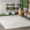 nuLOOM Wynn Braided Indoor/Outdoor Accent Rug, 2' x 3', Ivory