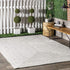 nuLOOM Wynn Braided Indoor/Outdoor Accent Rug, 2' x 3', Ivory