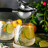 HELLO CUCINA Stainless Steel With Silicon Handle Top Quality Lemon Squeezer, Premium Manual Citrus Juicer, Portable Hand Held Fruit Juice Press - an Essential Kitchen Extractor Gadget