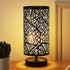 Bedside Table Lamp, Side Table Lamp for Bedroom, 3 Color Bulb Included, Small Table Lamp with Metal Shade, Nightstand Lamps for Bedroom Living Room, Dorm, Office