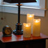 LumaBase 93101 Battery Operated 5" Pillar Candle with Moving Flame