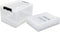 Rinboat 16 L Collapsible Storage Box Crates, Stackable Folding Utility Crates, 2 Packs
