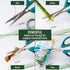 Goodful All Purpose Kitchen Shears, Heavy Duty Stainless Steel Scissors, Comfort Grip, Micro-Serrated