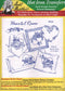 Hearts & Roses Aunt Martha's Hot Iron Embroidery Transfer