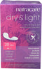 Natracare Dry & Light, Slim, Natural and Absorbent Pads with Organic Cotton Cover for Light Urinary Incontinence (1 Pack, 20 Pads Total)