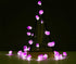 FLCSIed 10ft 40LED Decorative Amethyst LED String Lights Battery Operated with Remote 10 ft 40 LEDs Natural Crystal String Lights for Bedroom Party Indoor Birthday Wedding Decoration (40LEDS)