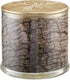 CLCo by Candle-lite Fireside Amber Scent, 14 oz. Single-Wick Aromatherapy Candle with 90 Hours of Burn Time, White