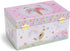 Jewelkeeper Girl's Musical Jewelry Storage Box with Pullout Drawer, Glitter Rainbow and Stars Unicorn Design, The Unicorn Tune