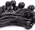 Kotap BB-11B Ball Bungee Cords with Elastic String for Canopy, Tarp, Straps, Tent, Poles and Wires, 11-Inch (25-Count), Black