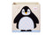 3 Sprouts Cube Storage Box - Organizer Container for Kids & Toddlers, Penguin