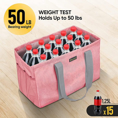 BALEINE Soft Extra Large Utility Tote, Foldable Reusable Storage Bag