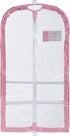Clear Plastic Garment Bag with Pockets for Dance Competitions Danshuz - Pink