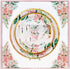Floral Party Supplies paper plates and Napkins Sets for 24 Guest-Include Floral Party Disposable Paper Dinner Plates,Cups,Napkin for Baby or Bridal Shower,Birthday,Wedding,Bachelorette party Supplies
