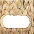 Sumnacon Square Woven Tissue Box Cover - Decorative Napkin Holder Pumping Paper Case Dispenser, Natural Water Hyacinth Wicker Facial Box for Home Office Decor