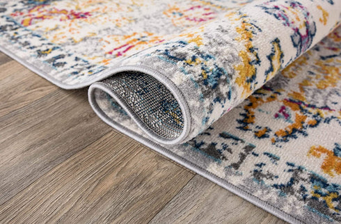 Rugshop Vintage Distressed Bohemian Area Rug 2' x 3' Gray