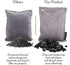 Nature Fresh Charcoal Bags Odor Absorber (4 Pack), Bamboo Charcoal Air Purifying Bags, Activated Charcoal Bags Odor Eliminator Deodorizer Charcoal Air Purifier Car Smell Shoe Closet Freshener (4x200g)