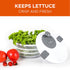 Commercial Chef Salad Spinner BPA Free, Wash and Dry Lettuce and Vegetables