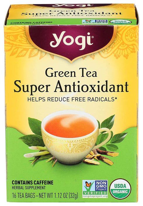Yogi Tea, Green Tea Super Antioxidant, 16 Count