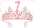 7th Birthday Gifts for Girls,7th Birthday Tiara and Sash,7 Fabulous Sash and Crystal Tiara,7th Birthday Decorations for Girls,7th Birthday Party Supplies,Happy 7th Birthday,7th Birthday Crown