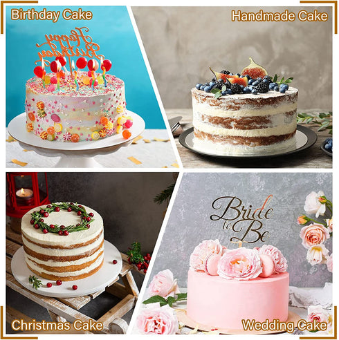 3 Pcs Deep Cake Pan Set (8'' x 3''), P&P CHEF 8 Inch Stainless Steel Round Baking Pans, for Birthday Wedding Christmas, Healthy & Durable, Deep Side & Mirror Finish, Oven & Dishwasher Safe