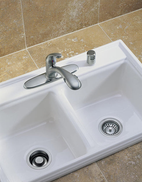 DELTA 72020-AR Kitchen Air Gap, Arctic Stainless