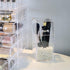 InnSweet Makeup Brush Holder Organizer, Dustproof Cosmetics Brush Storage with White Pearls