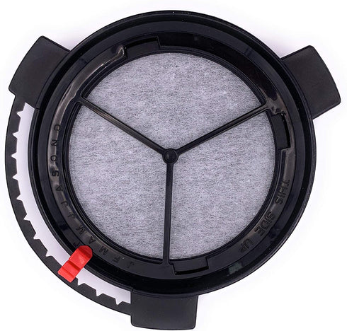 Replacement Coffee Maker Water Filter with Frame for Mr. Coffee Coffee Maker, Compatible Mr Coffee Water Filter Dics and Holder- WF10 (1 Filter Disk+ 1 Frame )