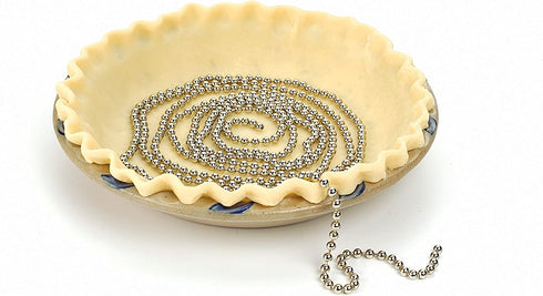 PIE CHAIN BEADED