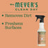 Mrs. Meyer's Multi-Surface Cleaner Spray, Everyday Cleaning Solution for Countertops, Floors, Walls and More, Geranium, 16 fl oz - Pack of 3 Spray Bottles