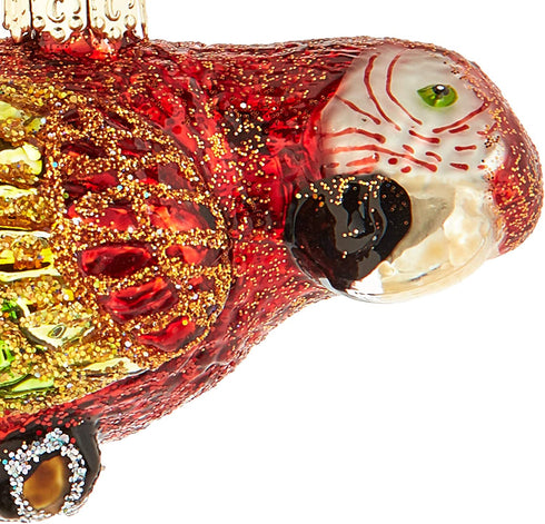 Old World Christmas Ornaments: Bird Watcher Collection Glass Blown Ornaments for Christmas Tree, Parrot