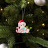 Precious Moments Baby's First Christmas 2019 Dated Bisque Porcelain Girl 191005 Ornament, One Size, Multi
