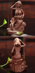Sunmir Home Decor Ceramic Mermaid backflow Incense Burner Incense Stick Holder Free backflow Incense Cone Sample