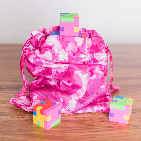 Tie-Dye Camouflage Drawstring Bags Party Favors, Arts & Crafts Activity (24 Pack)