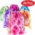 Tie-Dye Camouflage Drawstring Bags Party Favors, Arts & Crafts Activity (24 Pack)
