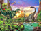 Diamond Painting Kits Dinosaur, VAIIEYO Diamond Art Animal, Paint by Numbers Dragon Full Drill Round Rhinestone Craft Canvas for Home Wall Decor 12x16 inch
