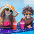 Color Changing Cups Tumblers with Lids & Straws for Kids - 7 Reusable Plastic Bulk Tumblers 12oz Cold Cup Tumbler Set for Kids