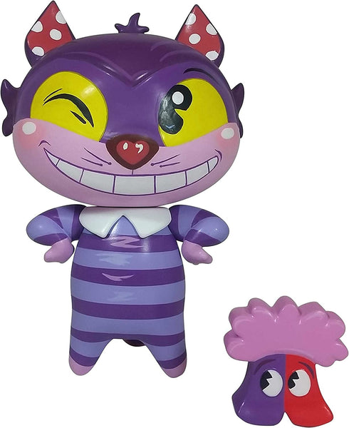 Enesco World of Miss Mindy Presents Disney Designer Collection Cheshire Cat Vinyl Figurine, 7", Multicolor