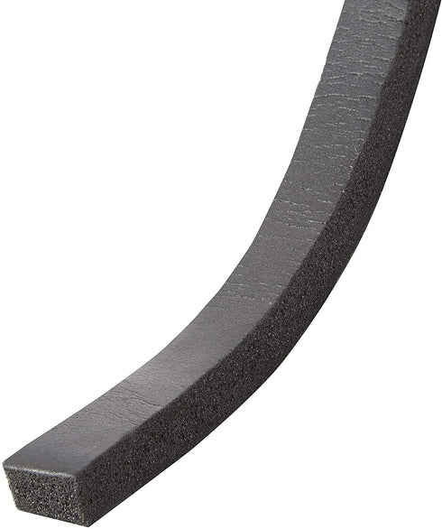 Frost King R516H 1-1/4-Inch by 7/16-Inch by 10-Foot Thick Sponge Rubber Foam Tape, Black