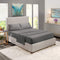 Nestl Queen Sheets Set - 4 Piece Bed Sheets for Queen Size Bed, Double Brushed Queen Size Sheets, Hotel Luxury Grey Sheets, Extra Soft Bedding Sheets & Pillowcases