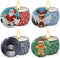 Christmas Scented Candles Gifts Sets for Women, Aromatherapy Candle for Home Scented, 5.65oz Soy Wax Portable Travel Tin Jar Candles for Mother Birthday Bath Yoga, 4 Pack
