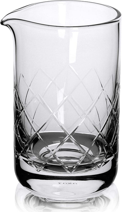 Mixing Glass,Crystal Cocktail Mixing Glass 20 OZ, Stir Glass, Premium Bar Mixing Glass, Mixer Glass-Professional Quality