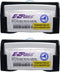 Free Thought Designs Toll Transponder Holder for New I-Pass and EZ Pass 3 Point Mount (2 Pack)