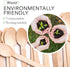 WoodU Disposable Wooden Spoons Natural Birch Wood Biodegradable and Compostable Utensils Cutlery for Party and Dinner- Smooth and round surface (Spoon 200 Pack)