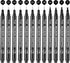 Guangna Black Micro-Pen Fineliner Ink Pens,Waterproof Archival Ink Fine Point Micro Drawing Pens for Art Watercolor, Sketching, Multiliner, Anime(Set of 12)