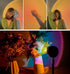 khosh ONE ,Sunset Lamp,Sunset Light,Sunset Lamp Projection,16 Colors Changing Projector 360 Degree Rotation LED Floor Lamp Rainbow Night Light,Romantic ,Rainbow Projection Night Light, Color Changing